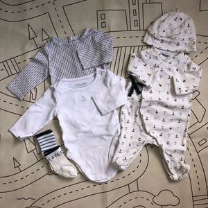 Janie and Jack Baby Boy Clothes NB/0-3 Months